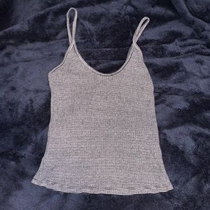 Striped crop tank